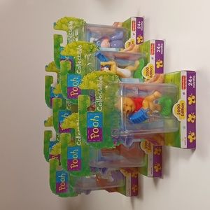 Winnie the Pooh Collectible Figures, Set of 8